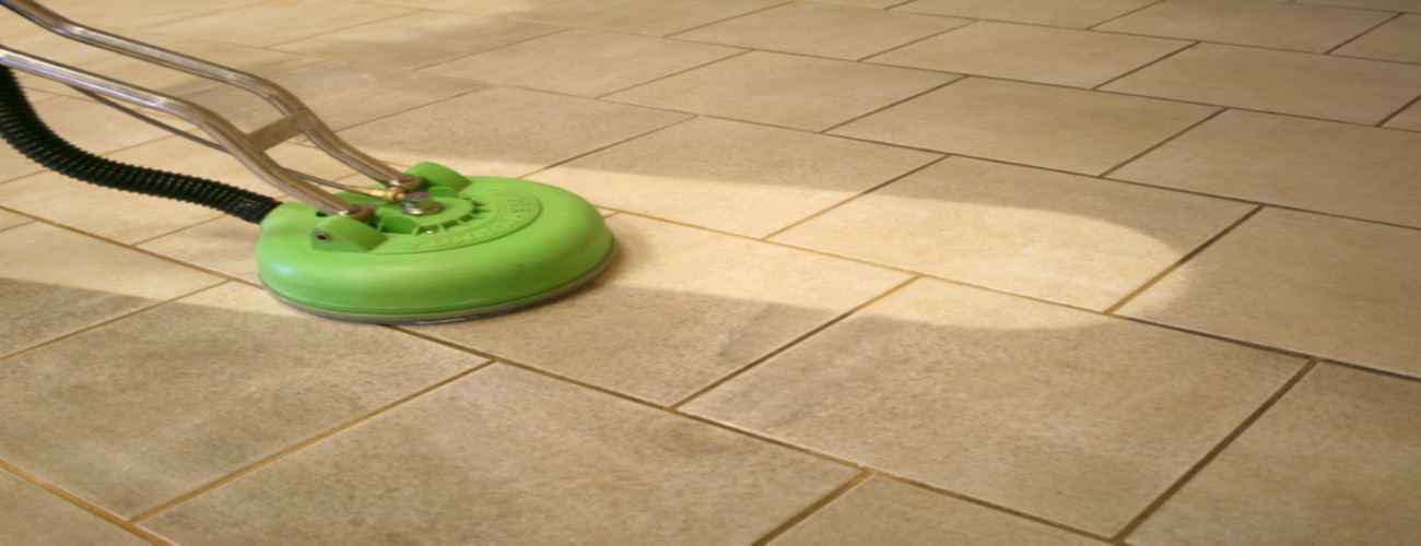 We offer grout cleaning services.